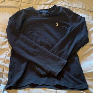 Polo Ralph Lauren blk boys long sleeve shirt